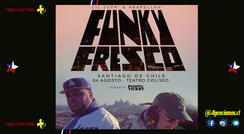 Akapellah y Lil Supa presentarán su proyecto Funky Fresco