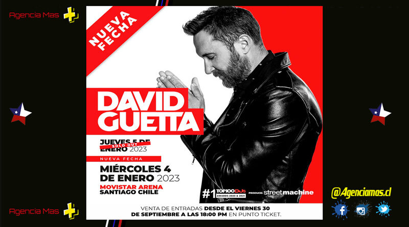 David Guetta tendrá segunda fecha en Chile