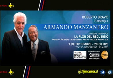 Roberto Bravo volverá a emocionar con su homenaje a Armando Manzanero